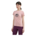 Dámske turistické tričko s krátkym rukávom 4F TSHIRT F348-56S-LIGHT PINK