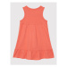 NAME IT Každodenné šaty 13200543 Oranžová Regular Fit