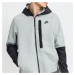 Nike M NSW Tech Fleece FZ Woven Hoodie Mix melange šedá / čierna