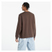 Tričko Nike Solo Swoosh Men's Long Sleeve Top Baroque Brown/ White