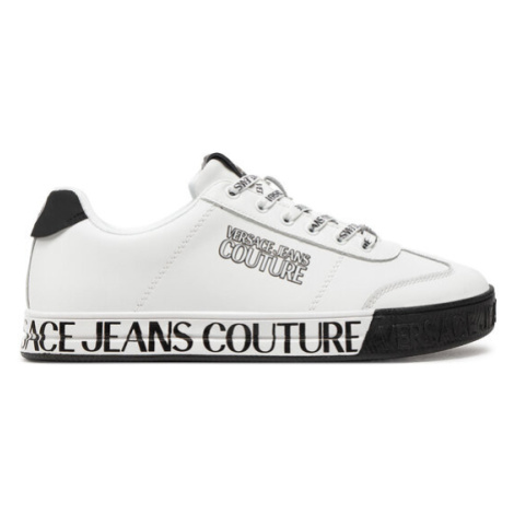 Versace Jeans Couture Sneakersy 76YA3SK6 Biela