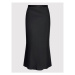 Calvin Klein Midi sukňa Bias K20K203514 Čierna Regular Fit