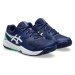 ASICS GEL-DEDICATE 8 GS Detská tenisová obuv, tmavo modrá, veľkosť 40