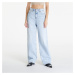 Kalhoty Calvin Klein Jeans High Rise Relaxed Denim Light