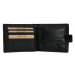 Pánska kožená peňaženka Lagen Aleš - čierna
