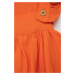 Šaty pre bábätká Birba&Trybeyond oranžová farba, mini, rovný strih