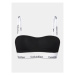 Calvin Klein Underwear Podprsenka bez kostíc 000QF7628E Čierna