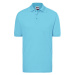 James&amp;Nicholson Unisex polokošele JN070 Sky Blue