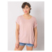 T-shirt Dafne RUE PARIS in powder pink