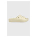Šľapky Crocs Classic Platform Slide Classic dámske, béžová farba, na platforme, 208388