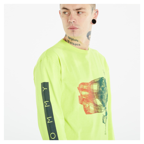 Tommy Jeans x Aries Long Sleeve Tee Safety Yellow Tommy Hilfiger