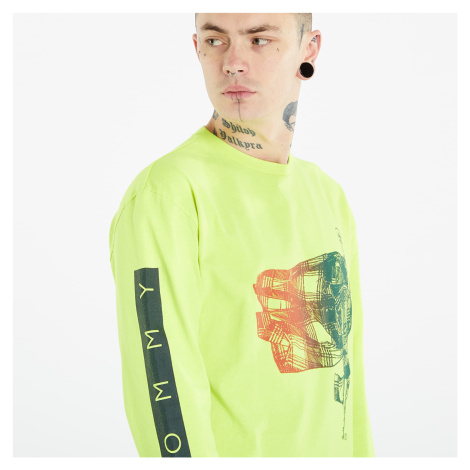 Tričko Tommy Jeans x Aries Long Sleeve Tee Safety Yellow M Tommy Hilfiger