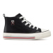 Tommy Hilfiger Plátenky High Top Lace Up Sneaker T3A9-32288-1355 S Čierna