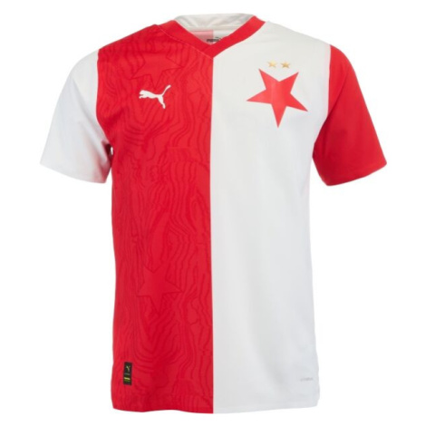 Puma SKS HOME SHIRT REPLICA JR Chlapčenský dres, červená, veľkosť