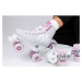 Rio Roller Script Children's Quad Skates - Grey / Purple - UK:3J EU:35.5 US:M4L5