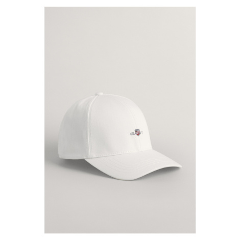 ŠILTOVKA GANT UNISEX. SHIELD HIGH CAP WHITE