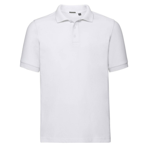 Men's T-shirt Tailored Stretch Polo R567M 95% smooth cotton ring-spun 5% Lycra 205g/210g Russell