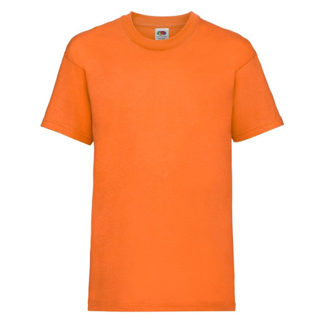 Orange Baby Cotton T-shirt Fruit of the Loom