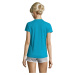 SOĽS Sporty Women Dámske funkčné triko SL01159 Aqua