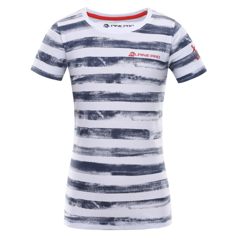 Alpine Pro Watero Detské bavlnené tričko KTSA427 mood indigo