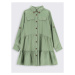 Coccodrillo Košeľové šaty ZC2128102MAK Zelená Regular Fit