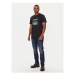 G-Star Raw Tričko Stitch D25674-C336 Čierna Regular Fit