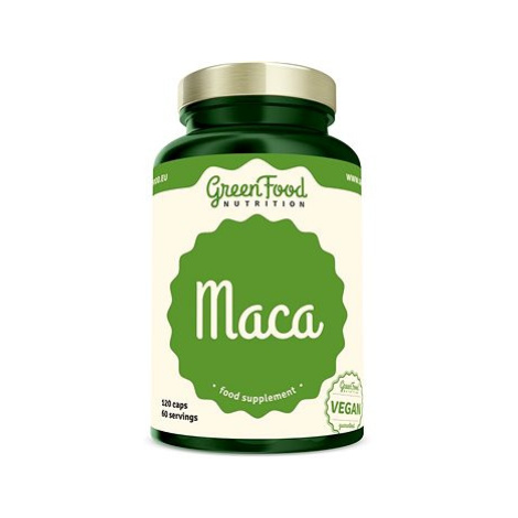 GreenFood Nutrition Maca 120 kapsúl