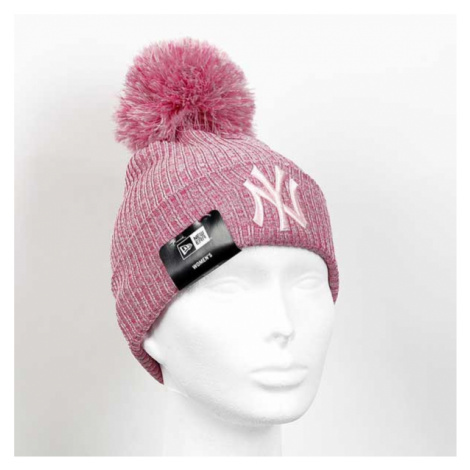 Zimná čapica New Era Womens Eng Fit Knit NY Yankees Pink