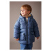 DEFACTO Baby Boy Hooded Fleece Lined Puffer Jacket