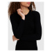 Vero Moda Úpletové šaty Kiki 10269253 Čierna Slim Fit