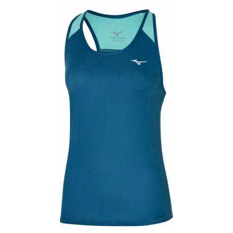 Mizuno DryAeroFlow Tank Tank Moroccan Blue Women's Tank Top