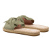 Manebi Espadrilky Hamptons Sandals With Knot W 0.1 JK Zelená