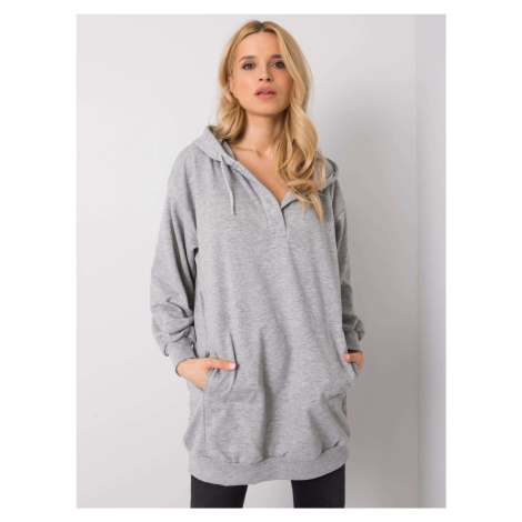 Grey women's hoodie