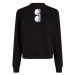 Mikina Karl Lagerfeld Fun Logo Sweatshirt Čierna