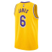 Nike LeBron James Lakers Icon Edition 2020 Swingman Jersey - Pánske - Dres Nike - Žlté - CW3669-