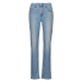 Levis  724 HIGH RISE STRAIGHT Lightweight  Rovné džínsy Modrá