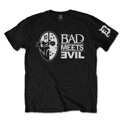 Bad Meets Evil Tričko Masks Unisex Black