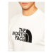 The North Face Mikina Drew Peak Crew NF0A4SVR Biela Regular Fit