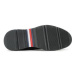 Tommy Hilfiger Členková obuv s elastickým prvkom Premium Th Suede Hybrid Chelsea FM0FM04683 Čier