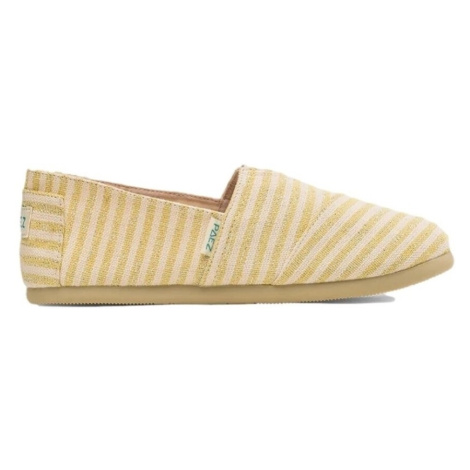 Paez  Gum Classic W - Surfy Lurex Oro  Espadrilky Zlatá