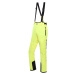 Alpine Pro Lermon Pánske lyžiarske nohavice MPAY615 nano yellow