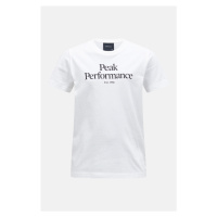 Tričko Peak Performance Jr Original Tee Offwhite