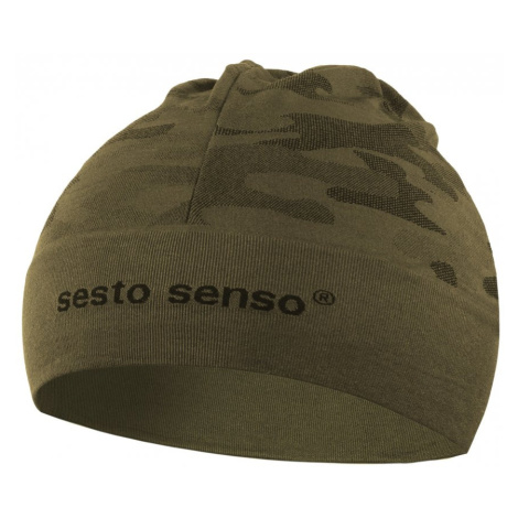 Sesto Senso Camo Hat Khaki
