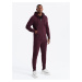 Ombre Men's BASIC cotton tracksuit set unbuttoned sweatshirt + joggers