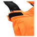 Alpine Pro Lermono Detské lyžiarske nohavice KPAY287 neón pomaranč