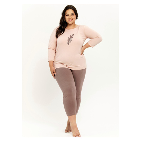 Dámske pyžamo Taro Jane 3289 3/4 2XL-3XL Z25