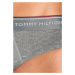 Tommy Hilfiger Underwear Nohavičky  sivá melírovaná / čierna / biela