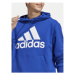 Adidas Mikina Essentials French Terry Big Logo IC9366 Modrá Regular Fit