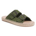 QUAZI Espadrilky QZ-63-04-000623 Zelená