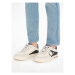 Calvin Klein Jeans Sneakersy Classic Cupsole Laceup Mix Lth YM0YM00713 Biela